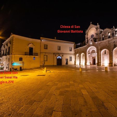 Suite San Biagio Nei Sassi Matera Buitenkant foto