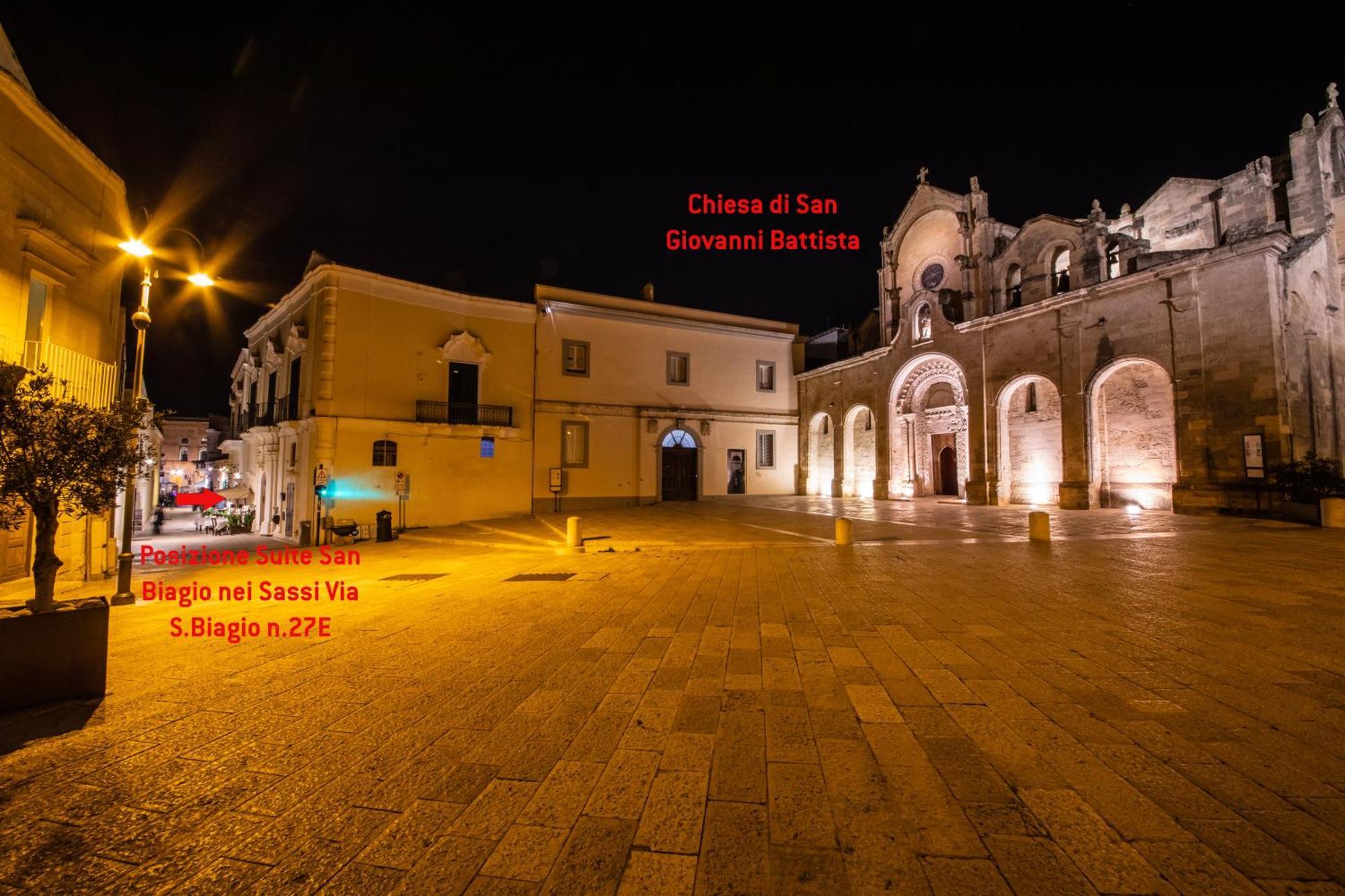 Suite San Biagio Nei Sassi Matera Buitenkant foto