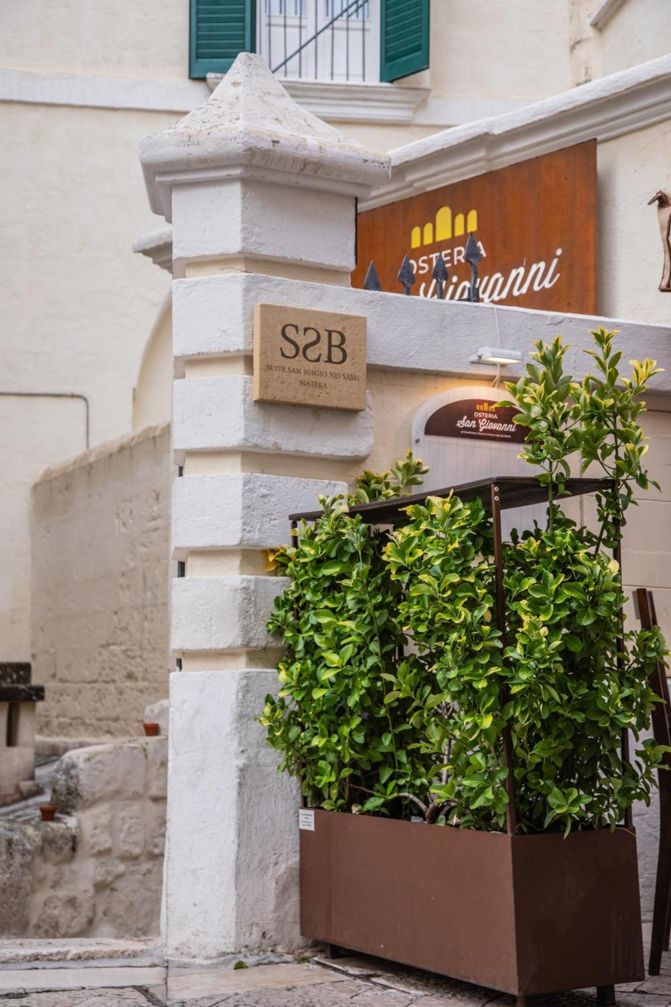Suite San Biagio Nei Sassi Matera Buitenkant foto