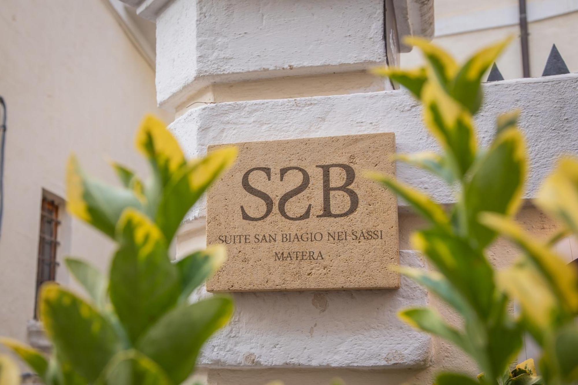 Suite San Biagio Nei Sassi Matera Buitenkant foto